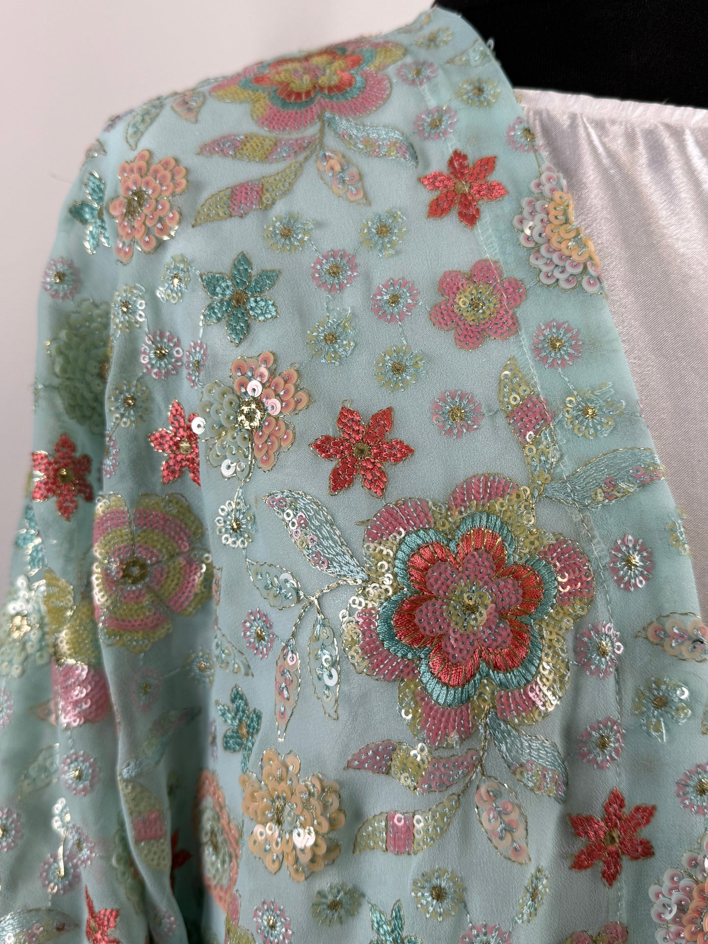 Juwariyah Floral Abaya