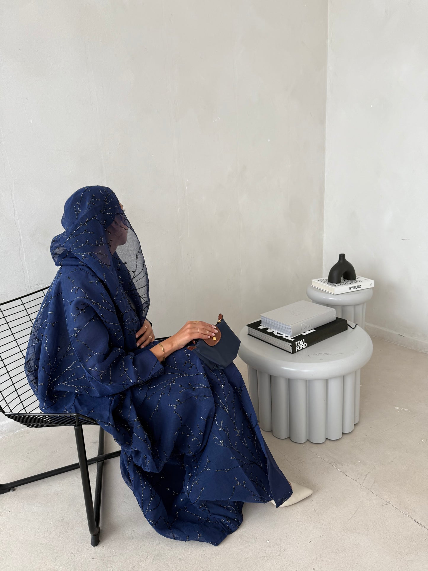 Arwa Deep Blue / Twig