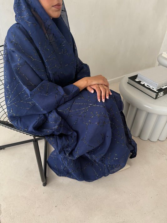 Arwa Deep Blue / Twig